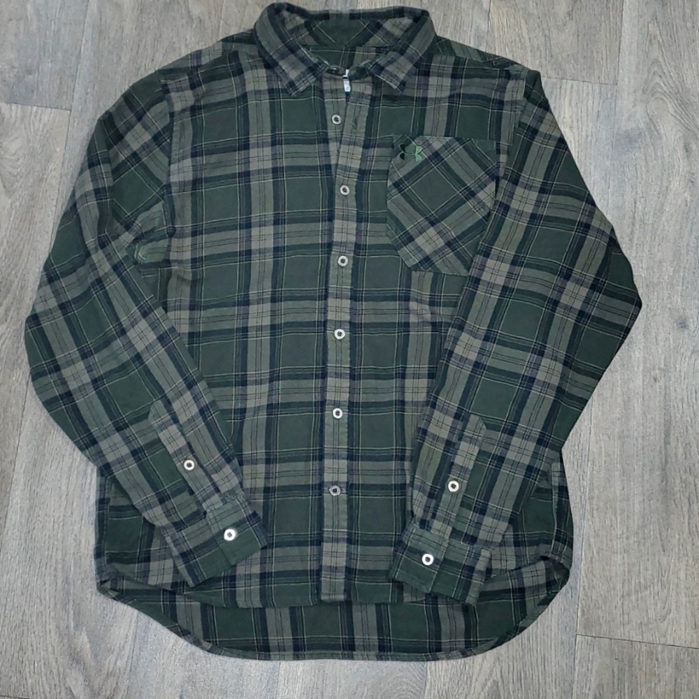 Under armour button down top